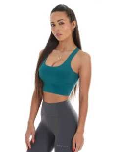 Elite Eleven EE Square Neck Bra - Forest