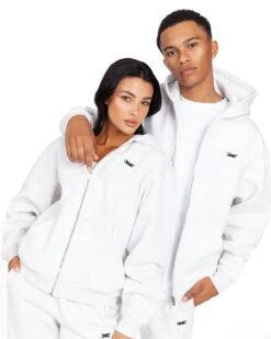 Elite Eleven Classic Zip Through - Polar Grey