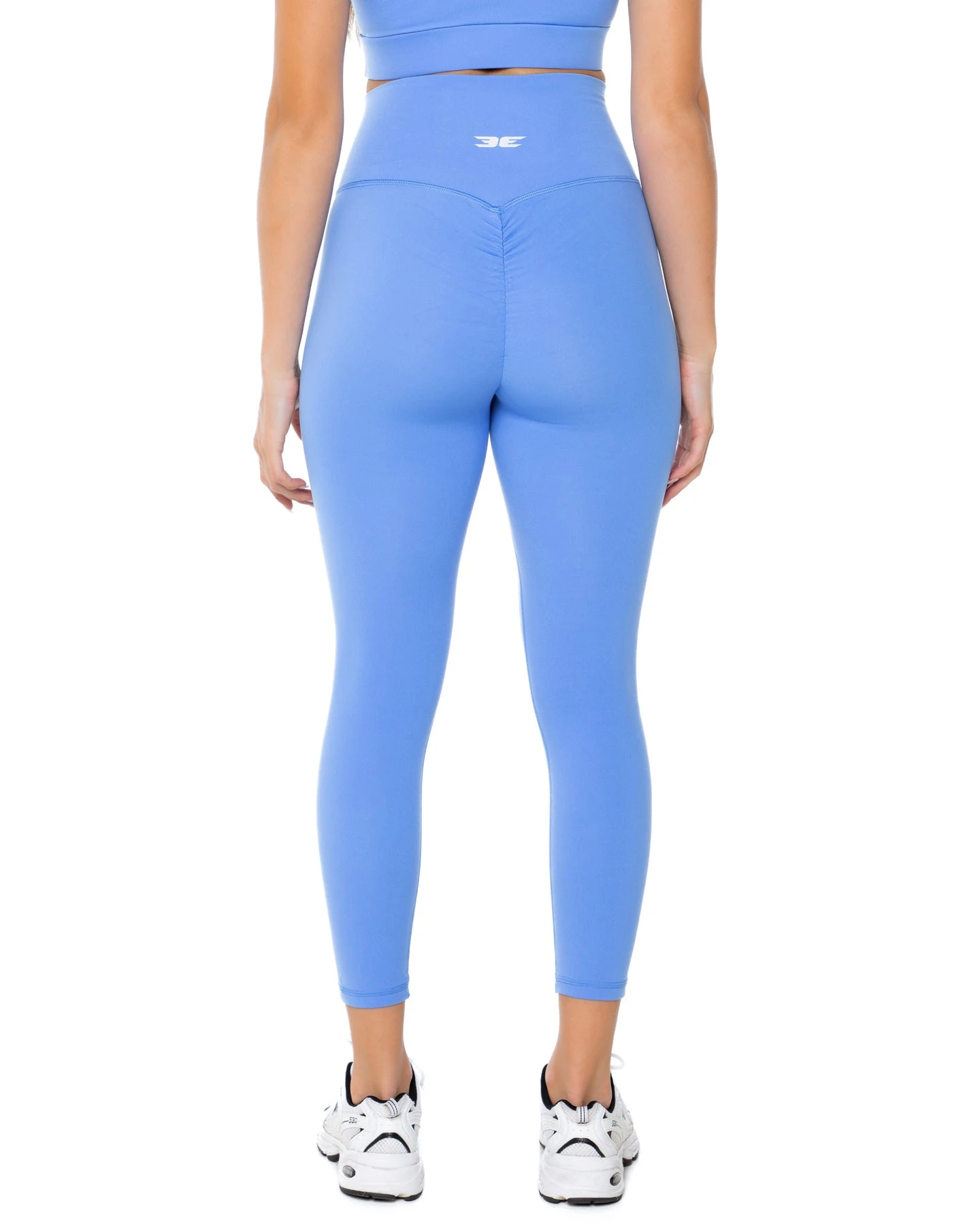 Elite Eleven 7/8 Aura Scrunch Leggings - Powder Blue - Image 4