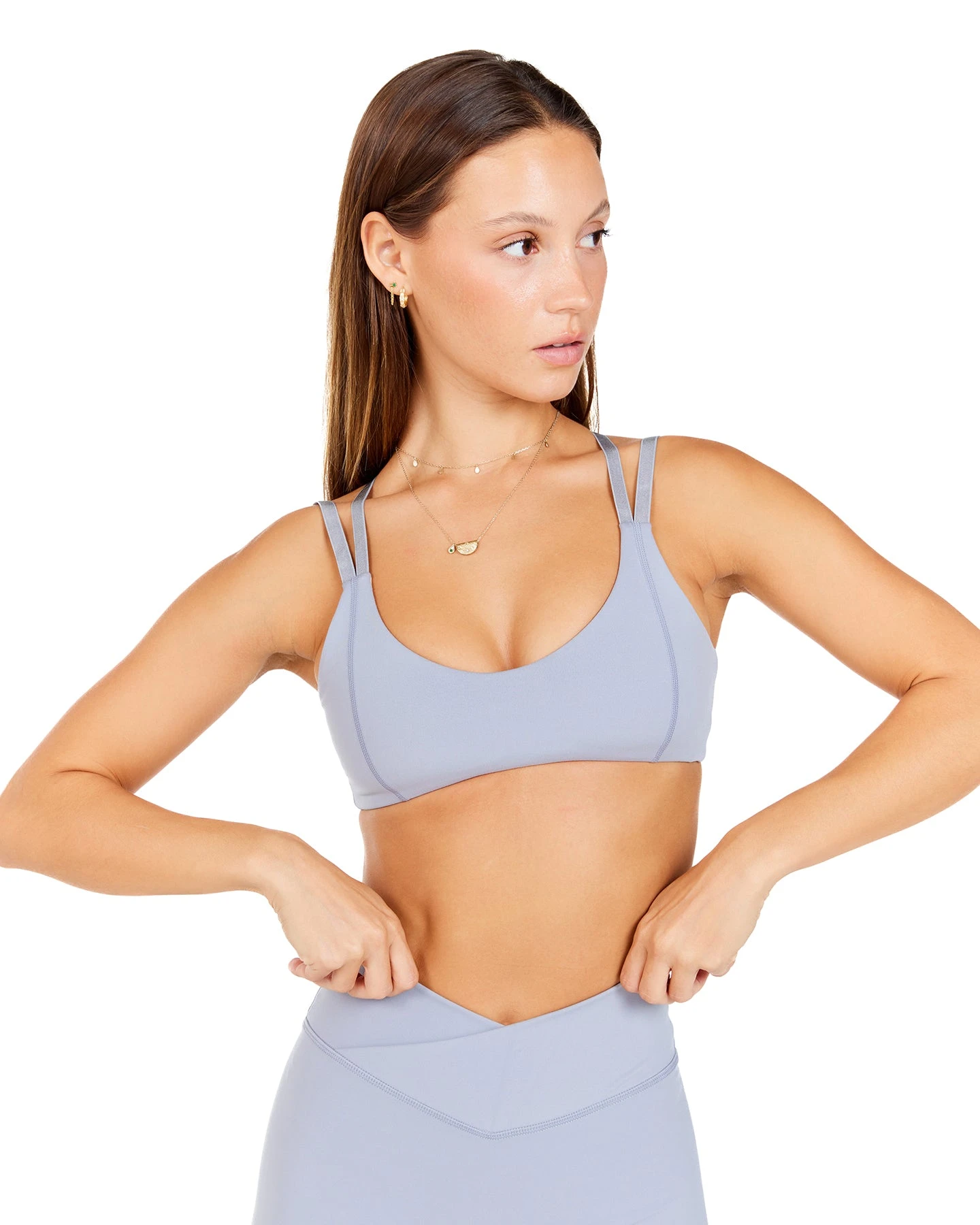 Elite Eleven Balance Bra - Steel Grey