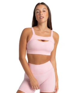 Elite Eleven Aura Support Bra - Pastel Pink